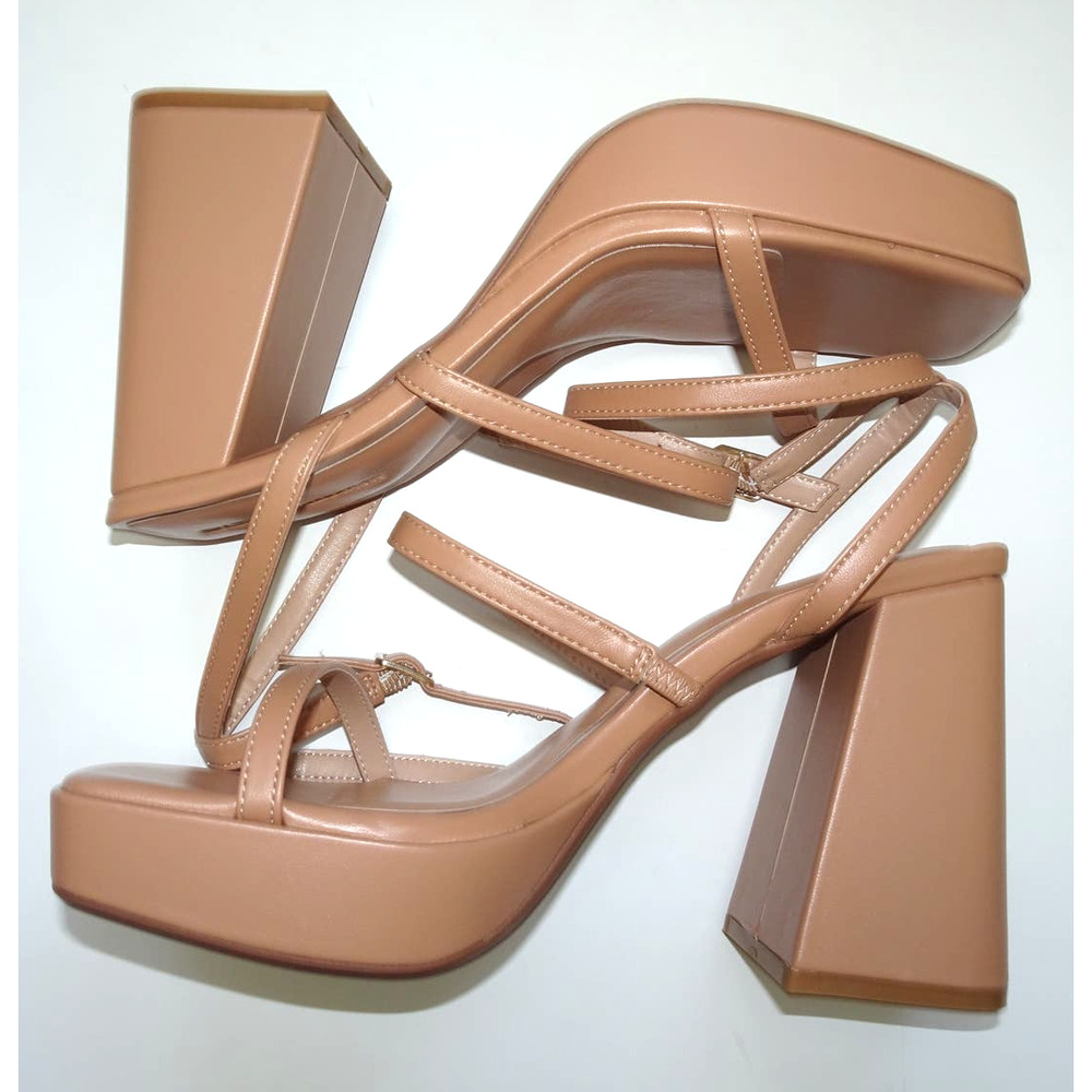 BCBGeneration Women's Galana Heeled Sandal 10 Tan